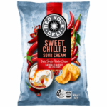 Red Rock Deli Sweet Chilli & Sour Cream Potato Chips 90g - Image 2