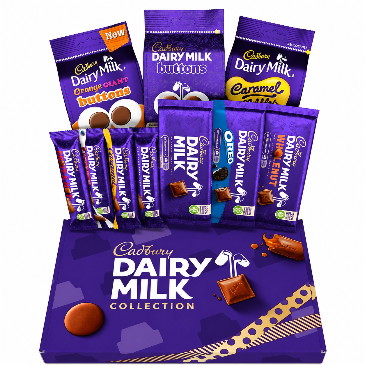 ffbe6d02-0214-43d4-974d-e1fa4b6f4c1f Cadbury Dairy Milk Collection Chocolate Gift Box - Image 1