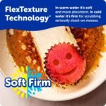 Scrub Daddy Colors FlexTexture Scrubber 3 Pack - Image 8